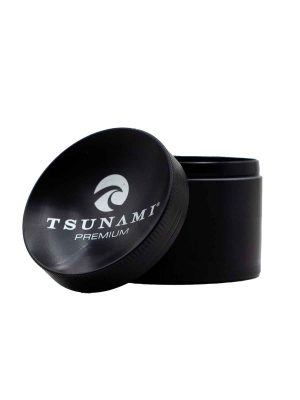 Tsunami Dry Herb Grinder 63mm (M) - Black