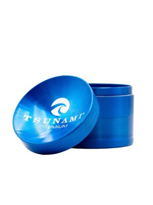 Tsunami Dry Herb Grinder 63mm (M) - Blue