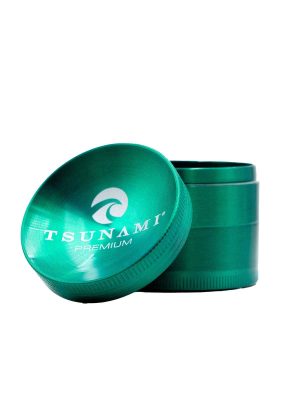 Tsunami Dry Herb Grinder 63mm (M) - Green