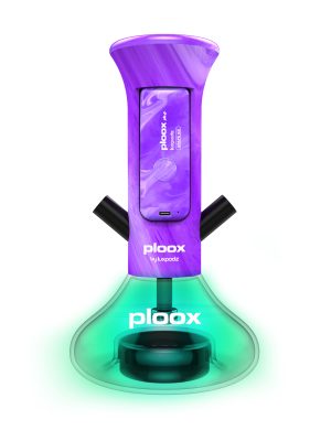 PLOOX Hookah Nest - Portable Hookah - Purple