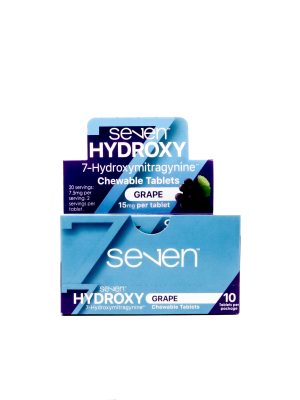 SE7EN 15mg - Chewable Tablets – 10 Pack - Grape