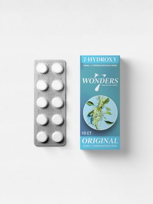 7 WONDERS KRATOM -  7 HYDROXYMITRAGYNINE 20MG - Original