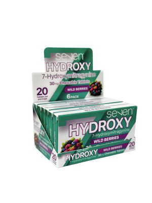 SE7EN 30mg - Chewable Tablets – 20 Pack - Wild Berries